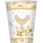 Coordinato feste tavola PRIMA COMUNIONE Calice spighe piatti bicchieri tovaglioli