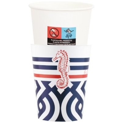 Coordinato festa Estate Mare Portofino piatti bicchieri tovaglioli