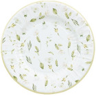 Coordinato festa DANZA DI FIORI piatti piccoli bicchieri tovaglioli