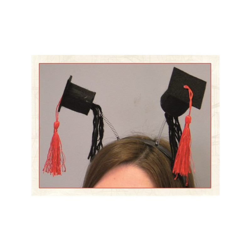 Frontino Laurea con antenne TOCCO Gadget scherzo Festa Laureato LAUREATA