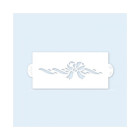 Stencil decorativo FIOCCO  - ideale per decorare con lo zucchero a velo