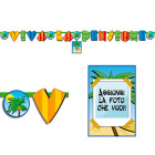 FESTONE per il PENSIONATO o la PENSIONATA - banne in carta VIVA LA PENSIONE - 2,85mt