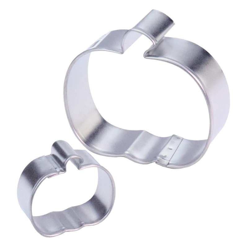 Set 2 TAGLIAPASTA a forma di ZUCCA halloween -  per creare fantastici biscotti o dolci