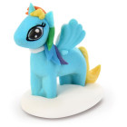 2 Decorazione in zucchero PONY -UNICORNO 3D per torta e dolci 5 cm circa