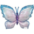 PALLONE Palloncino foil mylar sagomanto FARFALLA - 74 x 100cm