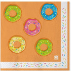 kit 36pz - Coordinato tavola festa CIAMBELLE -DONUT - piatti, bicchieri tovaglioli
