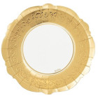 Coordinato festa Liberty oro lucido piatti bicchieri tovaglioli -addobbo Natale compleanno nozze