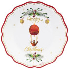 48 pz coordinato NATALE Christmas in the air piatti bicchieri tovaglioli addobbo tavola