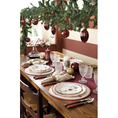 48 pz coordinato NATALE Christmas in the air piatti bicchieri tovaglioli addobbo tavola