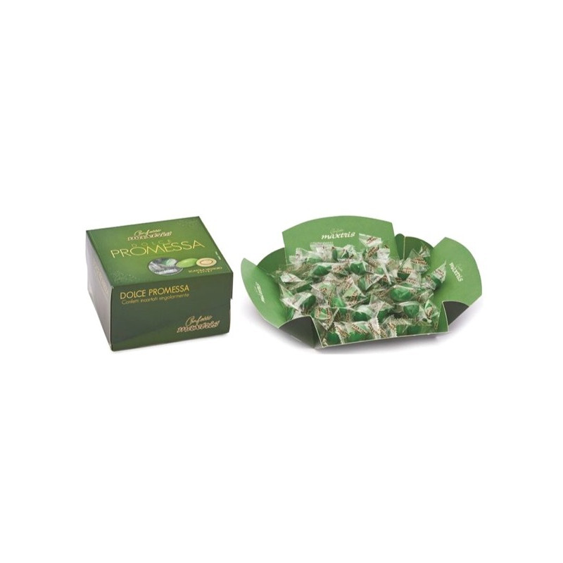 Confetti VERDE incartati singolarmente - confetti VERDI Maxtris confezione 500g