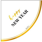 32 pz coordinato CAPODANNO Happy New Year piatti bicchieri tovaglioli addobbo tavola