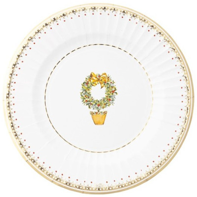 48 pz coordinato NATALE JOYEUX NOEL piatti bicchieri tovaglioli addobbo tavola