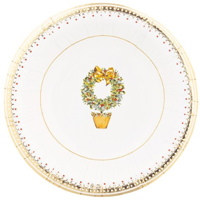 48 pz coordinato NATALE JOYEUX NOEL piatti bicchieri tovaglioli addobbo tavola