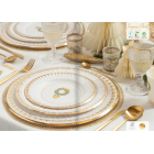 40 pz coordinato NATALE JOYEUX NOEL piatti bicchieri tovaglioli addobbo tavola