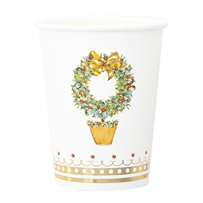 40 pz coordinato NATALE JOYEUX NOEL piatti bicchieri tovaglioli addobbo tavola