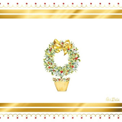 40 pz coordinato NATALE JOYEUX NOEL piatti bicchieri tovaglioli addobbo tavola