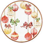 6 Sottopiatti Ø33cm NATALE  CHRISTMAS DECO' piatto MAXI sottopiatto in carta monouso