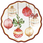 40 pz coordinato NATALE CHRISTMAS DECO' piatti bicchieri tovaglioli addobbo tavola