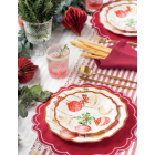 6 Sottopiatti Ø33cm NATALE  CHRISTMAS DECO' piatto MAXI sottopiatto in carta monouso