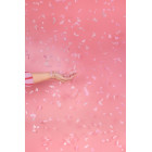 Cannone SPARACORIANDOLI farfalle ROSA Tubo lancia coriandoli Baby Shower Boy or Girl