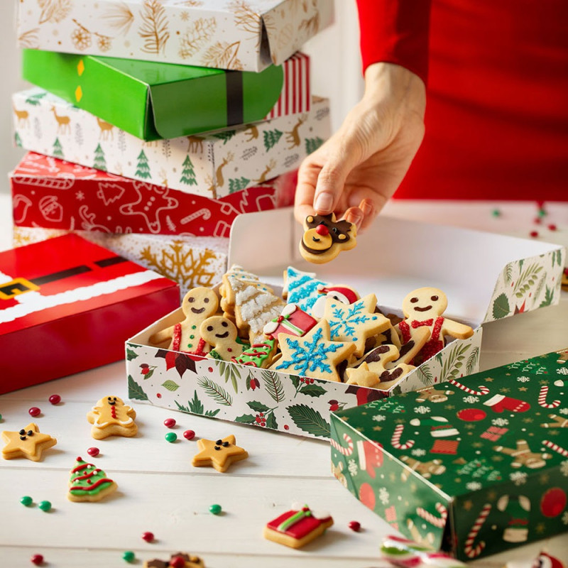 Confezione da 1 scatole regalo, 24 x 15 x 7,6 c, scatole regalo per