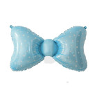 Palloncino foil Mylar FIOCCO CELESTE bimbo - gonfiabile ad aria o ad elio