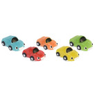 5 Macchina in zucchero e gelatina colore assortito 3D 4x2,5 cm