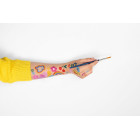 Colori trucchi per il viso e corpo - set 2 pennelli e 12 colori