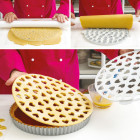 Griglia tagliapasta Crostata Cuori tonda Ø30cm - per realizzare crostata, dolci torte