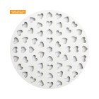 Griglia tagliapasta Crostata Cuori tonda Ø30cm - per realizzare crostata, dolci torte