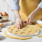 Griglia tagliapasta Crostata e Pastiera tonda Ø30cm - per realizzare crostata, dolci torte
