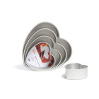 1 Teglia a forma di CUORE - stampo per torte e dolci in Alluminio Anodizzato 20cm