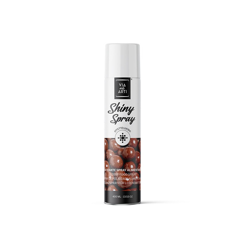 LUCIDANTE alimentare spray per CIOCCOLATO, pasta di zucchero ecc.- 400ml