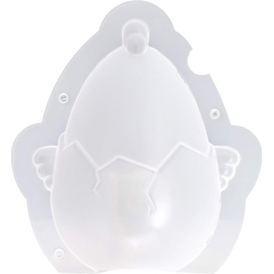 Stampo forma PULCINO NELL'UOVO pasqua pasquale per Cioccolato - in plastica termoformata