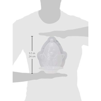 Stampo forma PULCINO NELL'UOVO pasqua pasquale per Cioccolato - in plastica termoformata