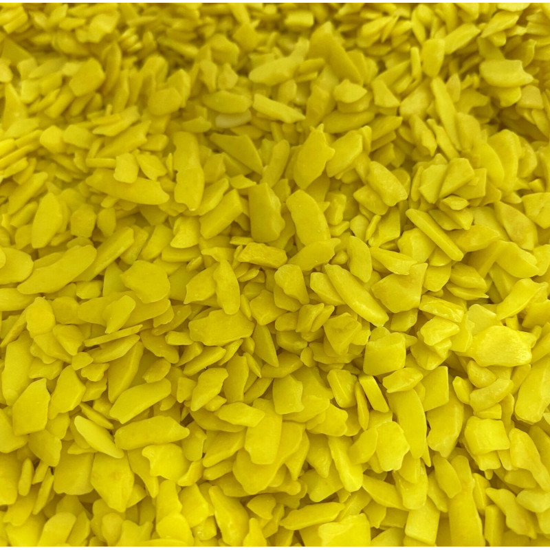 Scagliette colorate GIALLO - Decorazioni per dolci e dolci 1 Kgr