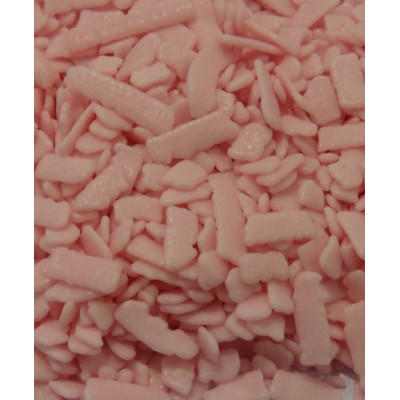 Scagliette colorate ROSA - Decorazioni per dolci e dolci 1 Kgr