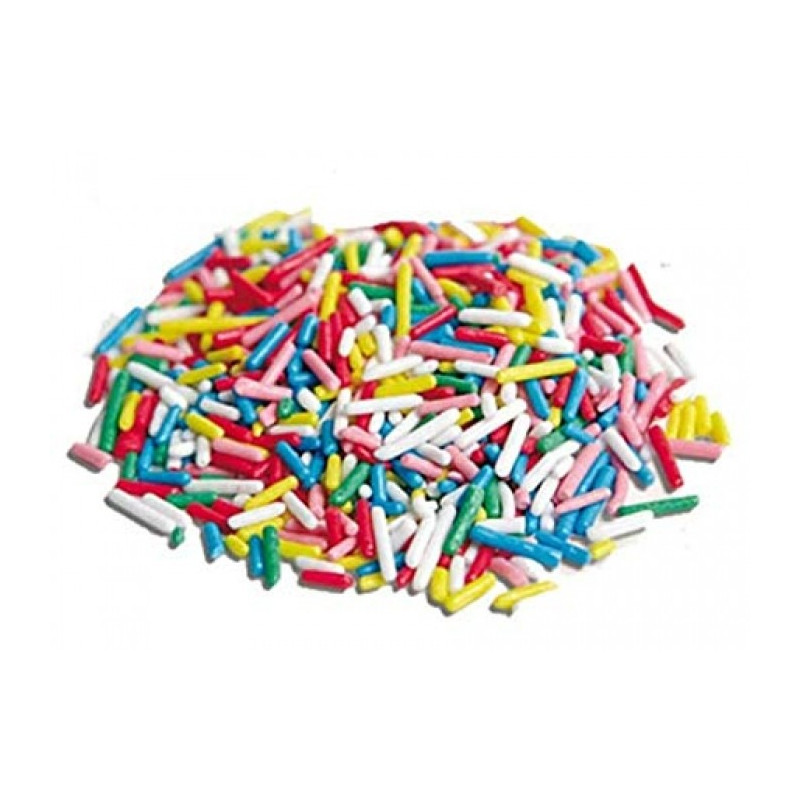 Codetta colorata ASSORTITO - Decorazioni per dolci e dolci 1 Kg