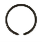 100 PALLONCINI in LATTICE modellabili - colore NERO - 260S