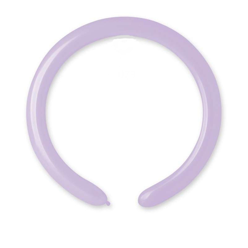 50 PALLONCINI in LATTICE modellabili - colore LILLA - 260S