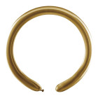 50 PALLONCINI in LATTICE modellabili - colore ORO - 260S