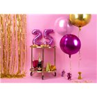 Pallone PALLONCINO SFERA Rosa in foil Mylar - gonfiabile ad aria o elio 40CM