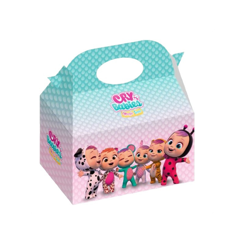 12 party box Cry Babies - scatole porta merenda Happy Meal regalo fine festa