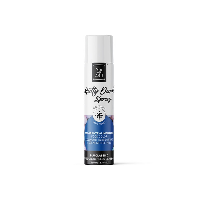 Colorante alimentare Spray BLU Classico opaco - per Dolci e Torte - 250ml
