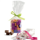 10x BUSTINE in plastica - sacchetti per alimenti con fondo rigido - 8x5xh28cm