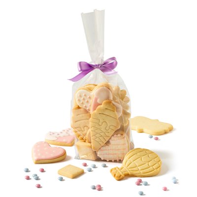 10x BUSTINE in plastica - sacchetti per alimenti con fondo rigido - 10x6xh30cm