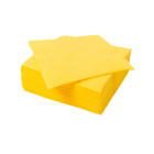 50 Tovaglioli di Carta GIALLO - 25x25cm - Ecolor soft touch - tovagliolino dolce