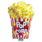 PALLONCINO a forma di Cestino Popcorn CINEMA - 44x96cm - gonfiabile ad elio