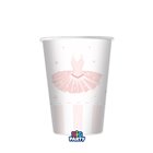 Kit coordinato tavola BALLERINA danza classica - piatti bicchieri tovaglioli