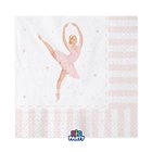 Kit coordinato tavola BALLERINA danza classica - piatti bicchieri tovaglioli